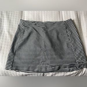 Urban outfitters black and white skirt